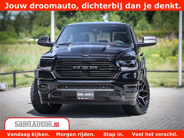 Dodge 1500 RAM GT EDITION | 5.7 V8 HEMI | VIRTUAL COCKPIT | HEAD-UP | ADAPTIVE CRUISE | 360 CAMERA | TRX PACK | Comfortabele Dubbele Cabine met Royale 5 Zitplaatsen | BPM vrij BPM vrij | Nu Leverbaar uit Voorraad | Voorraad Nr 2434