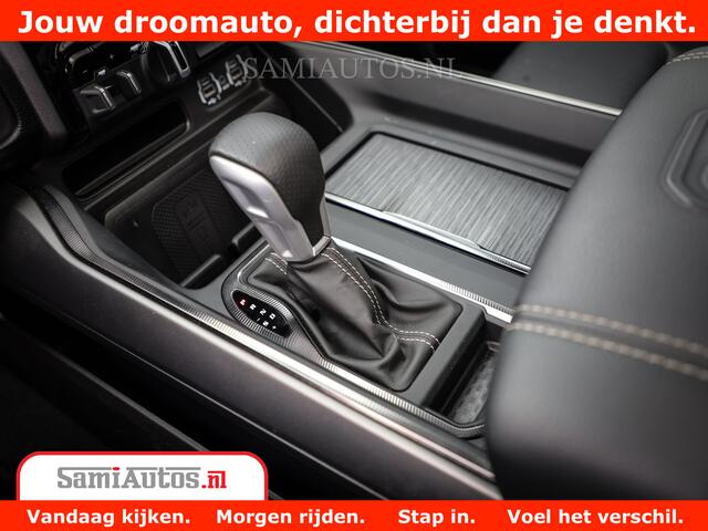 Dodge 1500 RAM GT EDITION | 5.7 V8 HEMI | VIRTUAL COCKPIT | HEAD-UP | ADAPTIVE CRUISE | 360 CAMERA | TRX PACK | Comfortabele Dubbele Cabine met Royale 5 Zitplaatsen | BPM vrij BPM vrij | Nu Leverbaar uit Voorraad | Voorraad Nr 2434