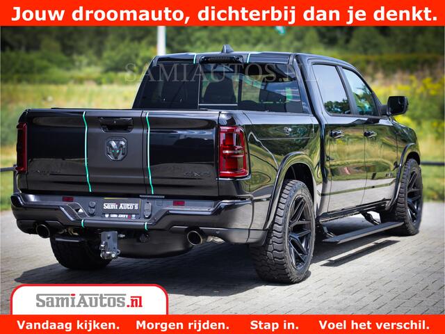 Dodge 1500 Ram Limited Night High Output 540HP 706Nm | Massage + Full Option | De Meest Luxe en Volle Pick-Up in zijn Klasse | Comfortabele Dubbele Cabine met Royale 5 Zitplaatsen | BPM vrij | Nu Leverbaar uit Voorraad | Voorraad Nr 2320 - 5138