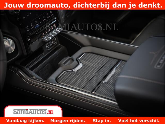 Dodge 1500 Ram Limited Night | 5.7 V8 Hemi Full Option | Comfortabele Dubbele Cabine met Royale 5 Zitplaatsen | De Meest Luxe en Volle Pick-Up in zijn Klasse | BPM vrij | Nu Leverbaar uit Voorraad | Voorraad Nr v45lpr