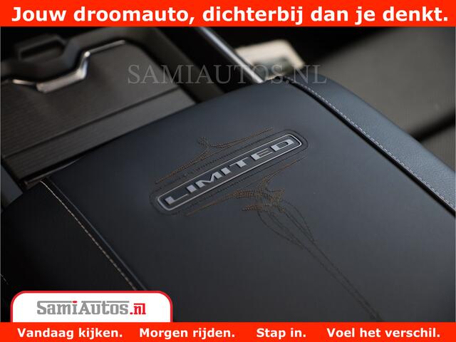 Dodge 1500 Ram Limited Night | 5.7 V8 Hemi Full Option | Comfortabele Dubbele Cabine met Royale 5 Zitplaatsen | De Meest Luxe en Volle Pick-Up in zijn Klasse | BPM vrij | Nu Leverbaar uit Voorraad | Voorraad Nr v45lpr