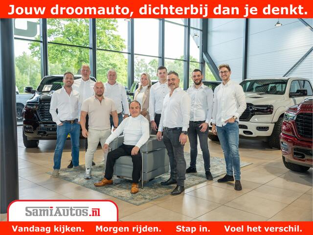 Dodge 1500 Ram Limited Night High Output 540HP 706Nm | Massage + Full Option | De Meest Luxe en Volle Pick-Up in zijn Klasse | Comfortabele Dubbele Cabine met Royale 5 Zitplaatsen | BPM vrij | Nu Leverbaar uit Voorraad | Voorraad Nr 2352 - 7649