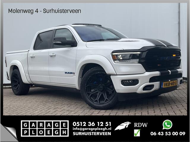 Dodge 1500 Ram 5.7 V8 4x4 Crew Cab Laramie Pano Trekhaak Leder Harman/Kardon Limited Night-Package!