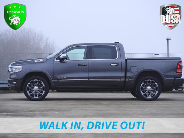 Dodge 1500 RAM | Limited | 5.7 V8 | 4x4 | Crew Cab Panoramo Dak | LPG | DEKSEL | FULL ALS NIEUW!