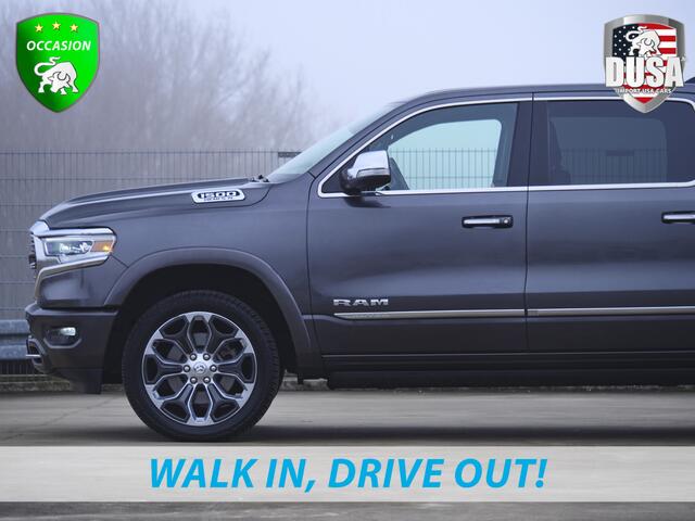 Dodge 1500 RAM | Limited | 5.7 V8 | 4x4 | Crew Cab Panoramo Dak | LPG | DEKSEL | FULL ALS NIEUW!
