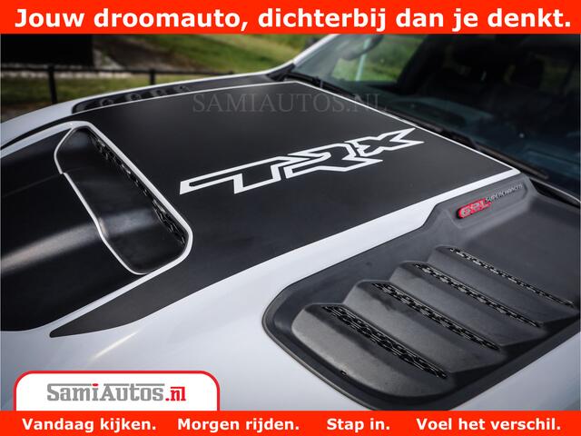 Dodge 1500 Ram TRX 6.2 V8 4x4 | HellCat 611 PK | BEAST | RAM Vol | Black Line | Comfortabele DC Dubbele Cabine met Royale 5 Zitplaatsen | Rode Stiksels | Head-Up | DashCam | Alarm |