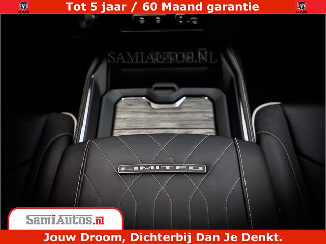 Dodge 1500 Ram 1500 Limited Night High Output 540HP 706Nm | Massage + Full Option | De Meest Luxe en Volle Pick-Up in zijn Klasse | Comfortabele Dubbele Cabine met Royale 5 Zitplaatsen | BPM vrij | Nu Leverbaar uit Voorraad | Voorraad Nr 2336 - 7700