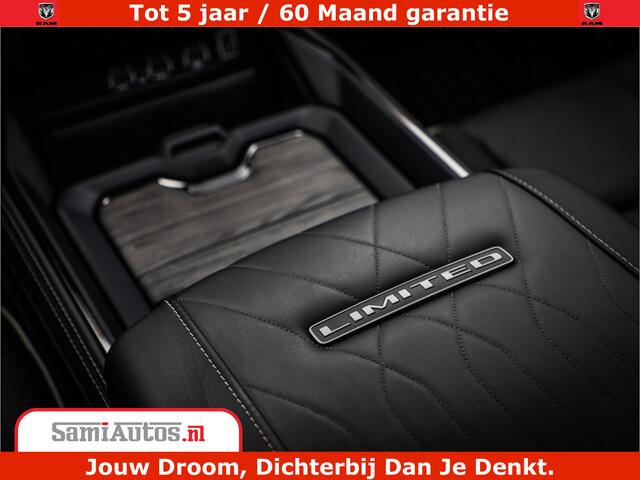 Dodge 1500 Ram Limited Demo Night High Output 540HP 706Nm | Massage + Full Option | De Meest Luxe en Volle Pick-Up in zijn Klasse | Comfortabele Dubbele Cabine met Royale 5 Zitplaatsen | BPM vrij | Nu Leverbaar uit Voorraad | Voorraad Nr 2263 - V76JVF