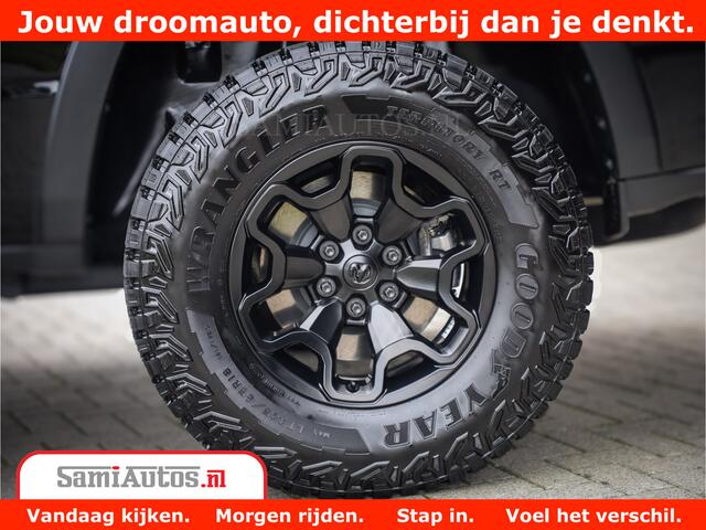 Dodge 1500 RAM REBEL TRX STYLE | BODY LIFT | RAMBAR | 4X4 | LPG | HUD HEADUP | DIGI CLUSTER | 360CAM | ADAPTIVE CRUISE | RAM BAR ROLLCOVER | Comfortabele Dubbele Cabine met Royale 5 Zitplaatsen |