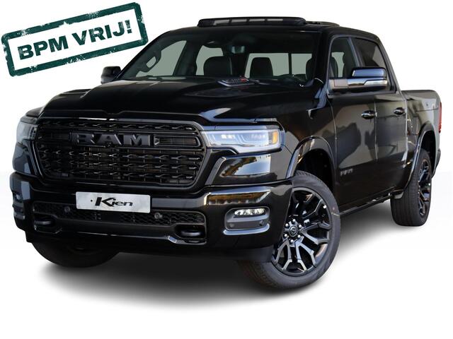Dodge 1500 Ram 540 pk HO Crew Cab Limited Night | BPM vrij | 540 PK | Pano Dak | LPG | Luchtvering |