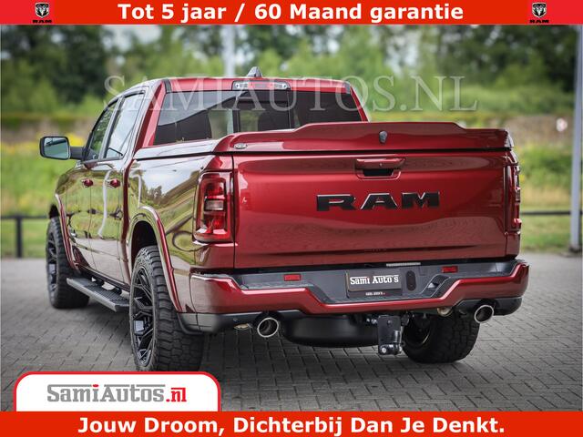 Dodge 1500 RAM Laramie Sport | 420HP 636NM | Stoere Sport en indrukwekkende kleur | Comfortabele Dubbele Cabine met Royale 5 Zitplaatsen | Nu Leverbaar uit Voorraad | Voorraad Nr 2218 - 3854