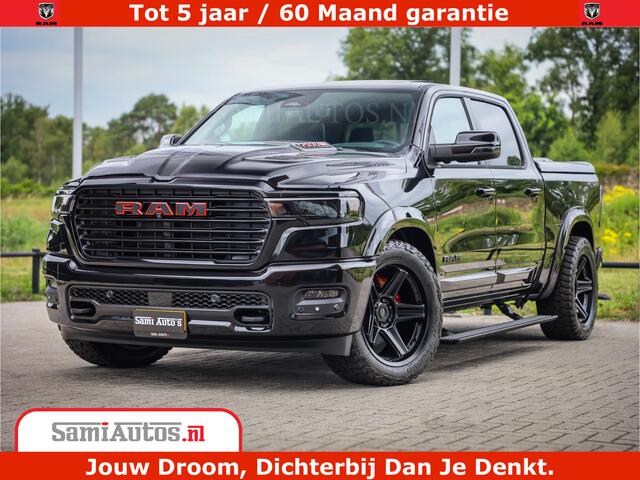 Dodge 1500 RAM Night Premium | Full Option | De Meest Luxe Pick-Up in zijn Klasse | Comfortabele Dubbele Cabine met Royale 5 Zitplaatsen | BPM vrij | Nu Leverbaar uit Voorraad | Voorraad Nr 2287 - 3384