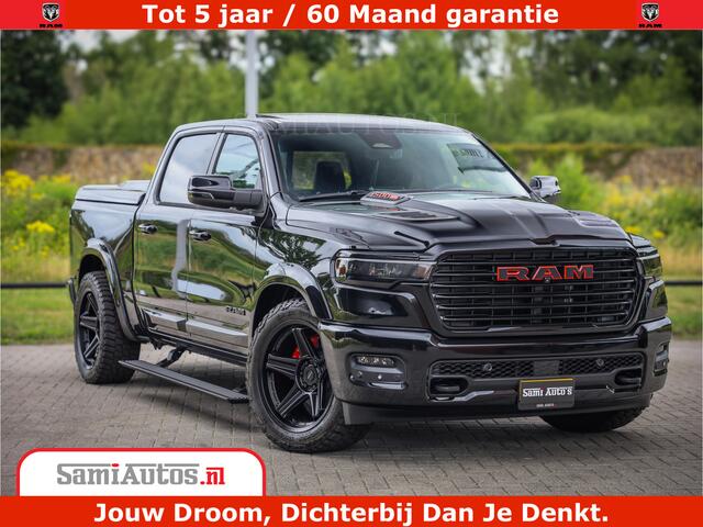 Dodge 1500 RAM Night Premium | Full Option | De Meest Luxe Pick-Up in zijn Klasse | Comfortabele Dubbele Cabine met Royale 5 Zitplaatsen | BPM vrij | Nu Leverbaar uit Voorraad | Voorraad Nr 2287 - 3384