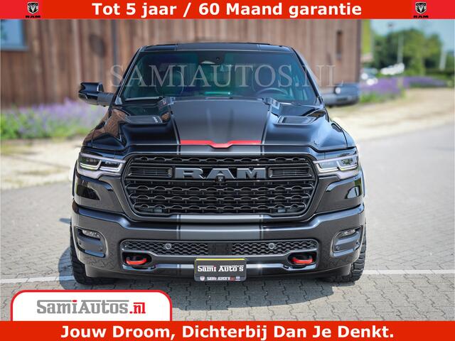 Dodge 1500 Ram Limited Night H.O 540HP 706Nm | Massage + Full Option | De Meest Luxe en Volle Pick-Up in zijn Klasse | Comfortabele Dubbele Cabine met Royale 5 Zitplaatsen | BPM vrij | Nu Leverbaar uit Voorraad | Voorraad Nr 2329 - 5135
