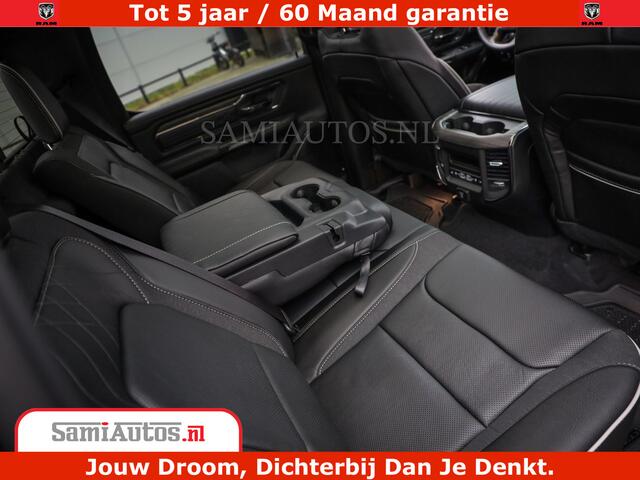 Dodge 1500 Ram Limited Night High Output 540HP 706Nm | Massage + Full Option | De Meest Luxe en Volle Pick-Up in zijn Klasse | Comfortabele Dubbele Cabine met Royale 5 Zitplaatsen | BPM vrij | Nu Leverbaar uit Voorraad | Voorraad Nr 2300 - 7689
