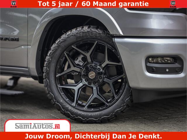 Dodge 1500 RAM Night Premium | Full Option | De Meest Luxe Pick-Up in zijn Klasse | Comfortabele Dubbele Cabine met Royale 5 Zitplaatsen | BPM vrij | Nu Leverbaar uit Voorraad | Voorraad Nr 2215 - 4984