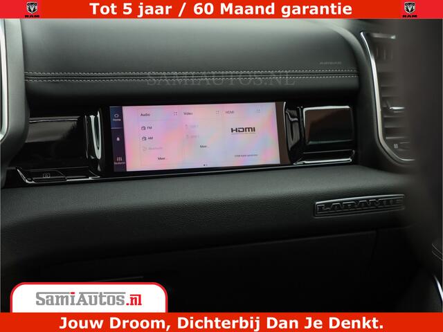 Dodge 1500 RAM Night Premium | Full Option | De Meest Luxe Pick-Up in zijn Klasse | Comfortabele Dubbele Cabine met Royale 5 Zitplaatsen | BPM vrij | Nu Leverbaar uit Voorraad | Voorraad Nr 2215 - 4984