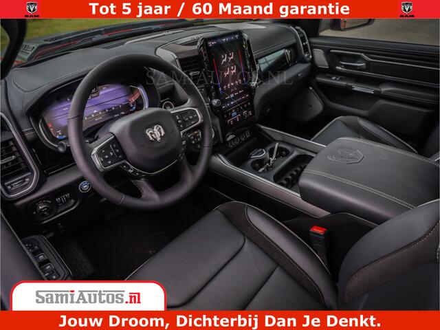 Dodge 1500 RAM Night Premium | RED DEVIL | Full Option | De Meest Luxe Pick-Up in zijn Klasse | Comfortabele Dubbele Cabine met Royale 5 Zitplaatsen | BPM vrij | Nu Leverbaar uit Voorraad | Voorraad Nr 2226 - 4993