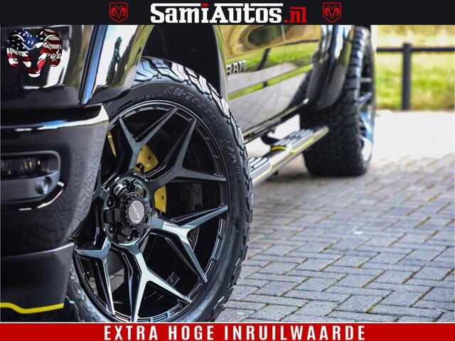 Dodge 1500 RAM GT EDITION | TRX PACK | VIRTUAL COCKPIT | HEAD-UP | ADAPTIVE CRUISE | 360 CAMERA | 5.7 HEMI V8 402PK | 4X4 | Comfortabele Dubbele Cabine met Royale 5 Zitplaatsen | BPM vrij | Nu Leverbaar uit Voorraad | Voorraad Nr 2437