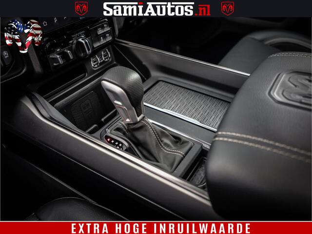 Dodge 1500 RAM GT EDITION | TRX PACK | VIRTUAL COCKPIT | HEAD-UP | ADAPTIVE CRUISE | 360 CAMERA | 5.7 HEMI V8 402PK | 4X4 | Comfortabele Dubbele Cabine met Royale 5 Zitplaatsen | BPM vrij | Nu Leverbaar uit Voorraad | Voorraad Nr 2437