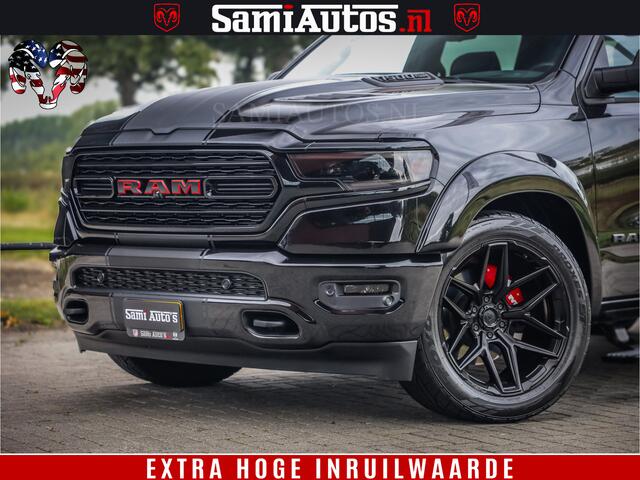 Dodge 1500 Ram THE HULK | CARBON | LIMITED 5.7 V8 | WIDE BODY KIT | RAMBOX | MULTI TAILGATE | LPG G3 | LUCHTVERING | ADAPTIVE | HUD | DIGI CLUSTER | DIGI MIRROR | 3500Kg