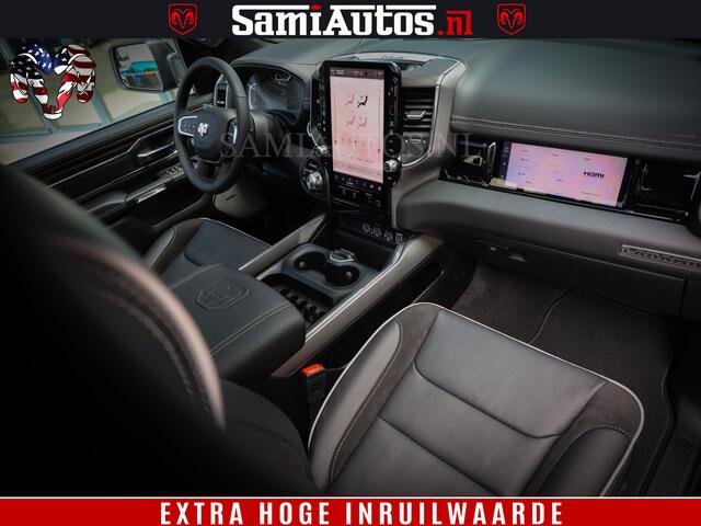 Dodge 1500 RAM Night Premium | Full Option | De Meest Luxe Pick-Up in zijn Klasse | Comfortabele Dubbele Cabine met Royale 5 Zitplaatsen | BPM vrij | Nu Leverbaar uit Voorraad | Voorraad Nr 2283 - 3326