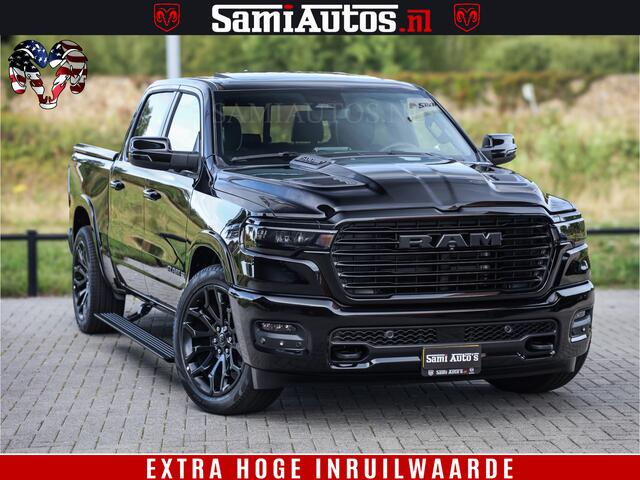 Dodge 1500 RAM Night Premium | Full Option | De Meest Luxe Pick-Up in zijn Klasse | Comfortabele Dubbele Cabine met Royale 5 Zitplaatsen | BPM vrij | Nu Leverbaar uit Voorraad | Voorraad Nr 2288 - 4952