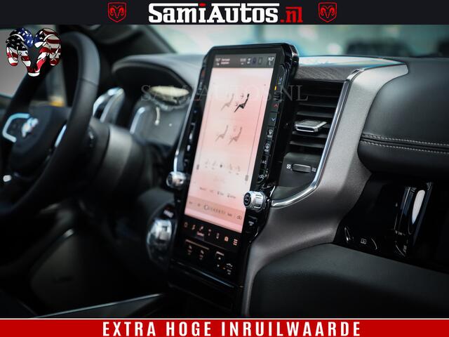 Dodge 1500 RAM Night Premium | Full Option | De Meest Luxe Pick-Up in zijn Klasse | Comfortabele Dubbele Cabine met Royale 5 Zitplaatsen | BPM vrij | Nu Leverbaar uit Voorraad | Voorraad Nr 2288 - 4952