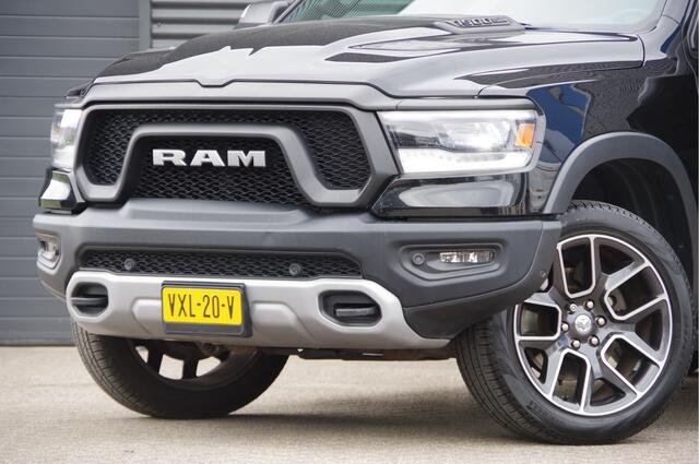 Dodge 1500 Ram 5.7 V8 4x4 Crew Cab 5'7 REBEL TRX, LUCHTVERING, PANODAK, ELEKTR. STOEL, TREKHAAK, CAMERA, STOEL/STUUR VERWARMING, NAVI, CRUISE, CLIMA
