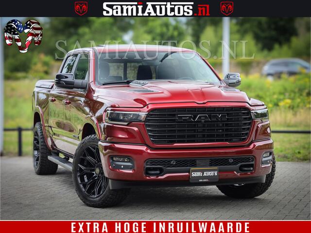 Dodge 1500 RAM Laramie Sport | 420HP 636NM | Stoere Sport en indrukwekkende kleur | Comfortabele Dubbele Cabine met Royale 5 Zitplaatsen | Nu Leverbaar uit Voorraad | Voorraad Nr 2218 - 3854
