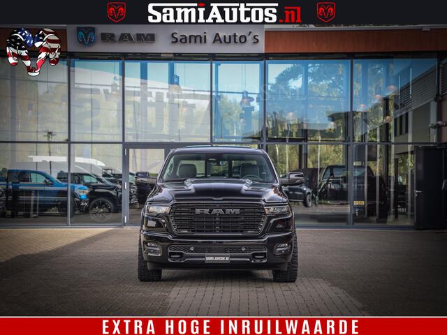 Dodge 1500 RAM Night Premium | Full Option | De Meest Luxe Pick-Up in zijn Klasse | Comfortabele Dubbele Cabine met Royale 5 Zitplaatsen | BPM vrij | Nu Leverbaar uit Voorraad | Voorraad Nr 2282 - 3332