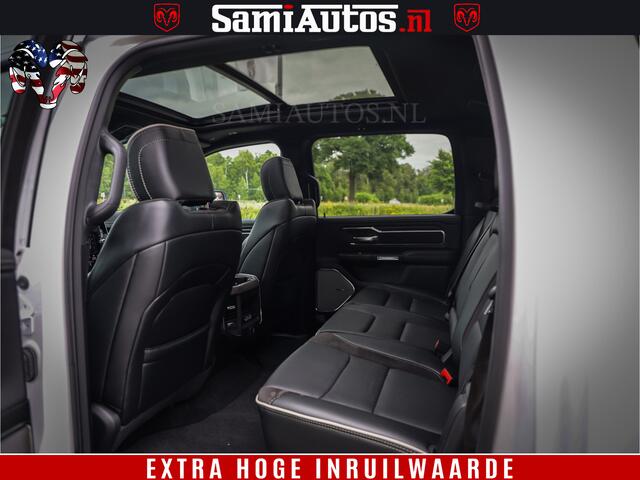 Dodge 1500 RAM Laramie Night | 420Pk 636 Nn | Extra Groot Scherm + Passagiers Scherm | Comfortabele Dubbele Cabine met Royale 5 Zitplaatsen | Nu Leverbaar uit Voorraad | Voorraad Nr 2223 - 5047