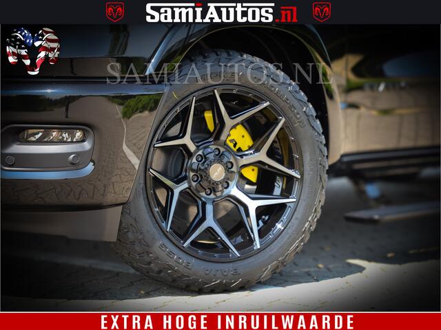 Dodge 1500 Ram Limited Night H.O 540HP 706Nm | Massage + Full Option | De Meest Luxe en Volle Pick-Up in zijn Klasse | Comfortabele Dubbele Cabine met Royale 5 Zitplaatsen | BPM vrij | Nu Leverbaar uit Voorraad | Voorraad Nr 2333 - 5129