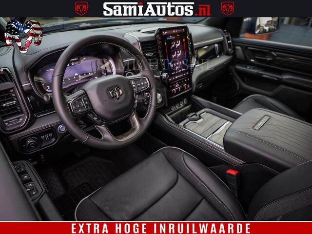 Dodge 1500 Ram Limited Night High Output 540HP 706Nm | Massage + Full Option | De Meest Luxe en Volle Pick-Up in zijn Klasse | Comfortabele Dubbele Cabine met Royale 5 Zitplaatsen | BPM vrij | Nu Leverbaar uit Voorraad | Voorraad Nr 2357 - 5182