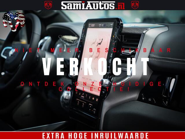 Dodge 1500 RAM Night Premium | Full Option | De Meest Luxe Pick-Up in zijn Klasse | Comfortabele Dubbele Cabine met Royale 5 Zitplaatsen | BPM vrij | Nu Leverbaar uit Voorraad | Voorraad Nr 2288 - 4952
