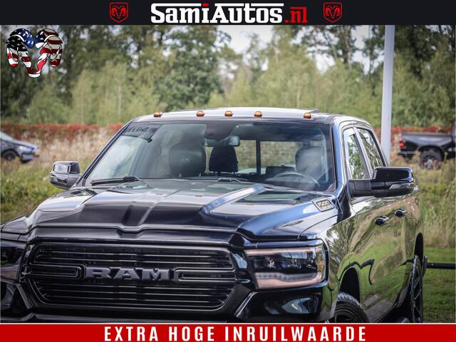 Dodge 1500 Ram Black Ops | Hemi 5.7 V8 4x4 | Panorama Dak | Night Edition | Alarm | Comfortabele Dubbele Cabine DC met Royale 5 Zitplaatsen | Alcantara / Leder | Alpine |