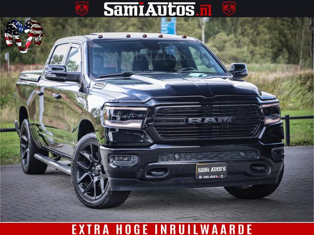 Dodge 1500 Ram Black Ops | Hemi 5.7 V8 4x4 | Panorama Dak | Night Edition | Alarm | Comfortabele Dubbele Cabine DC met Royale 5 Zitplaatsen | Alcantara / Leder | Alpine |
