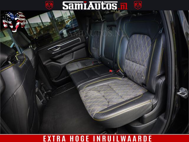 Dodge 1500 Ram Black Ops | Hemi 5.7 V8 4x4 | Panorama Dak | Night Edition | Alarm | Comfortabele Dubbele Cabine DC met Royale 5 Zitplaatsen | Alcantara / Leder | Alpine |