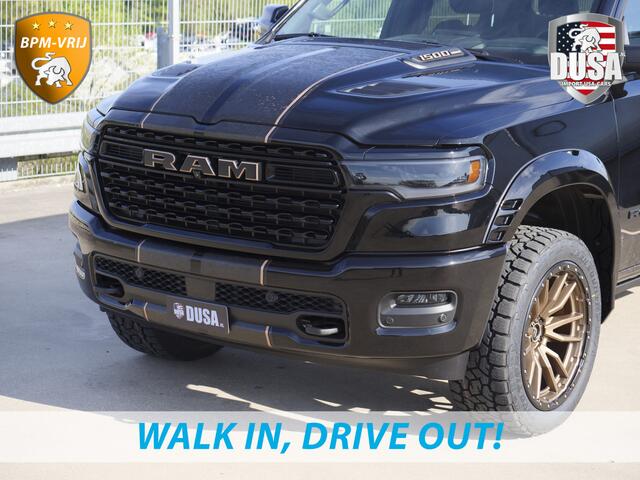 Dodge 1500 RAM | | Limited | 3.0L Twin-Turbo I6 | High Output | BPM-VRIJ | Passenger Display | 14,4 Touch Screen | LPG | RAMBOX Getoonde accessoires zijn verkrijgbaar tegen meerprijs