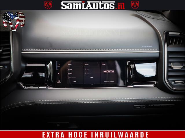 Dodge 1500 Ram 1500 Limited Night High Output 540HP 706Nm | Massage + Full Option | De Meest Luxe en Volle Pick-Up in zijn Klasse | Comfortabele Dubbele Cabine met Royale 5 Zitplaatsen | BPM vrij | Nu Leverbaar uit Voorraad | Voorraad Nr 2351 - 7478