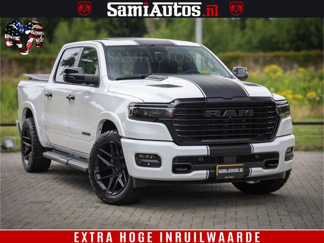 Dodge 1500 RAM Night Premium | Full Option | De Meest Luxe Pick-Up in zijn Klasse | Comfortabele Dubbele Cabine met Royale 5 Zitplaatsen | BPM vrij | Nu Leverbaar uit Voorraad | Voorraad Nr 2230 - 8765