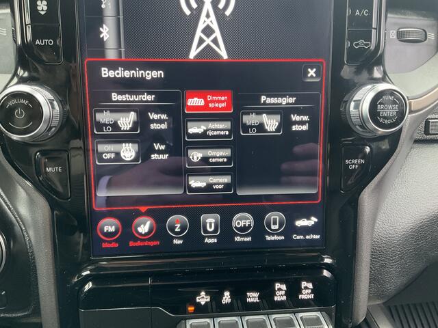 Dodge 1500 Ram 5.7 V8 4x4 Crew Cab REBEL Pano HUD HK Full-Screen Leer 360Cam BOMVOL!