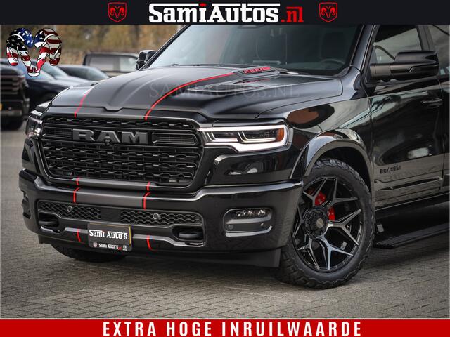 Dodge 1500 Ram Limited High Output 540HP 706Nm | Massage + Full Option | De Meest Luxe en Volle Pick-Up in zijn Klasse | Comfortabele Dubbele Cabine met Royale 5 Zitplaatsen | HULK PACK MEERPRIJS | Voorraad Nr 2318 - 5415