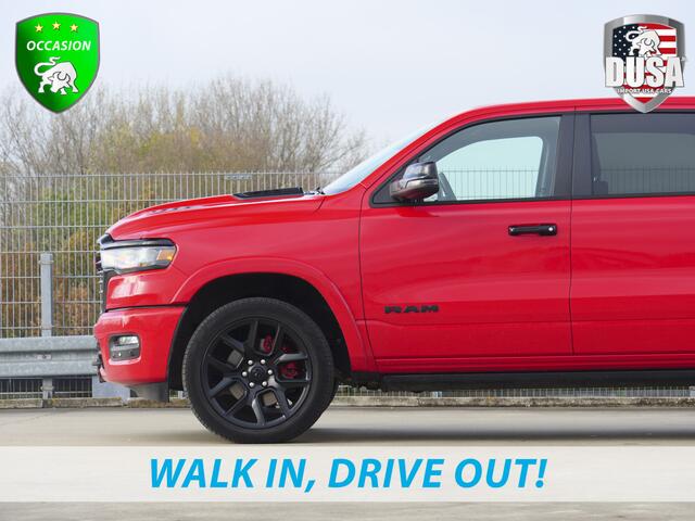 Dodge 1500 RAM | Laramie | Premium Night | 3.0L I6 Hurricane | Crew Cab | 4X4 | Panorama | LPG | 14,4-inch Touchscreen | Passenger Display | Getoonde accessoires zijn verkrijgbaar tegen meerprijs