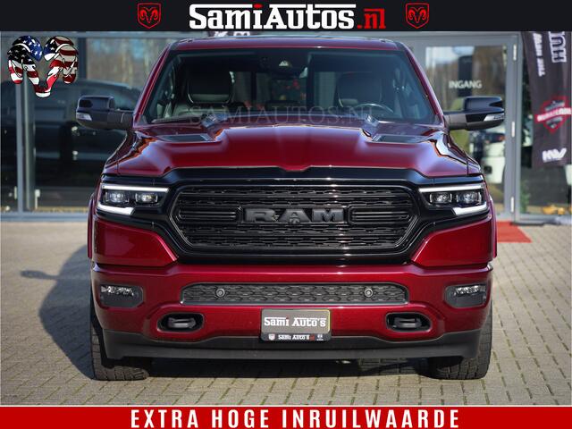 Dodge 1500 Ram Limited Night | Hemi 5.7 V8 4x4 | BOM VOL | Delmonico Red | Top Staat | Crew Cab | Dubbele Cabine | DC | 5 Persoons |