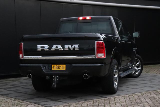 Dodge 1500 Ram 5.7 V8 Quad Cab 6'4 LAGE BIJTELLING !!! | LIMITED | LEDER | SCHUIFDAK | TREKHAAK | MEMORY | STOEL/STUURVERW. | ALPINE | STOELVERK. | CRUISE | NAVI | RAM BOX