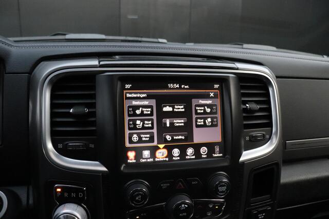 Dodge 1500 Ram 5.7 V8 Quad Cab 6'4 LAGE BIJTELLING !!! | LIMITED | LEDER | SCHUIFDAK | TREKHAAK | MEMORY | STOEL/STUURVERW. | ALPINE | STOELVERK. | CRUISE | NAVI | RAM BOX