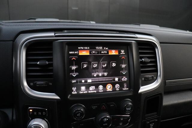Dodge 1500 Ram 5.7 V8 Quad Cab 6'4 LAGE BIJTELLING !!! | LIMITED | LEDER | SCHUIFDAK | TREKHAAK | MEMORY | STOEL/STUURVERW. | ALPINE | STOELVERK. | CRUISE | NAVI | RAM BOX