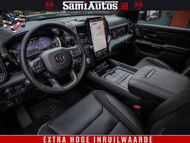 Dodge 1500 Ram Limited Night High Output 540HP 706Nm | Massage + Full Option | De Meest Luxe en Volle Pick-Up in zijn Klasse | Comfortabele Dubbele Cabine met Royale 5 Zitplaatsen | BPM vrij | Nu Leverbaar uit Voorraad | Voorraad Nr 2324 - 5142