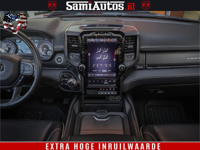 Dodge 1500 Ram Limited Night | Hemi 5.7 V8 4x4 | BOM VOL | Delmonico Red | Top Staat | Crew Cab | Dubbele Cabine | DC | 5 Persoons |